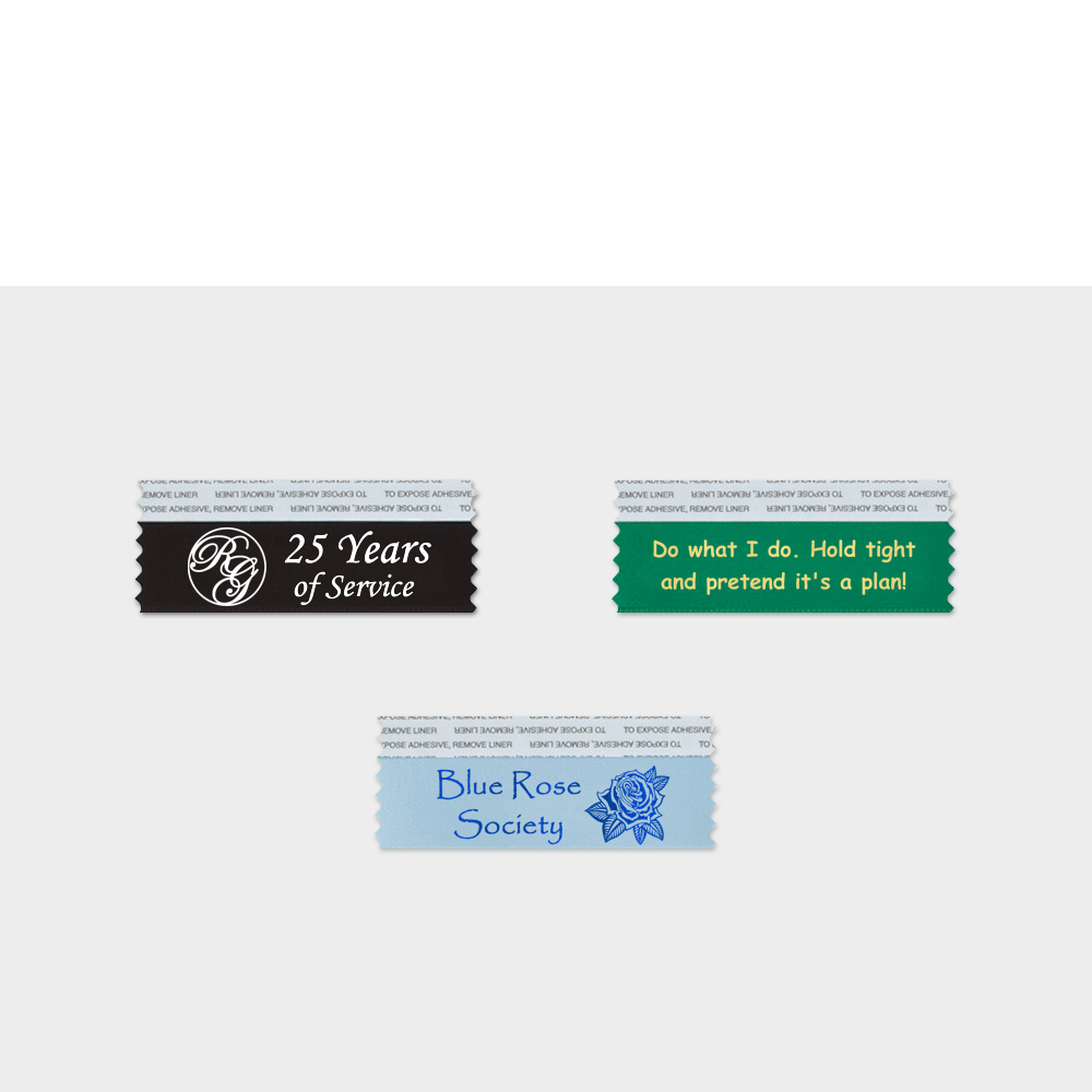 Custom Badge Ribbons Custom Badge Ribbons