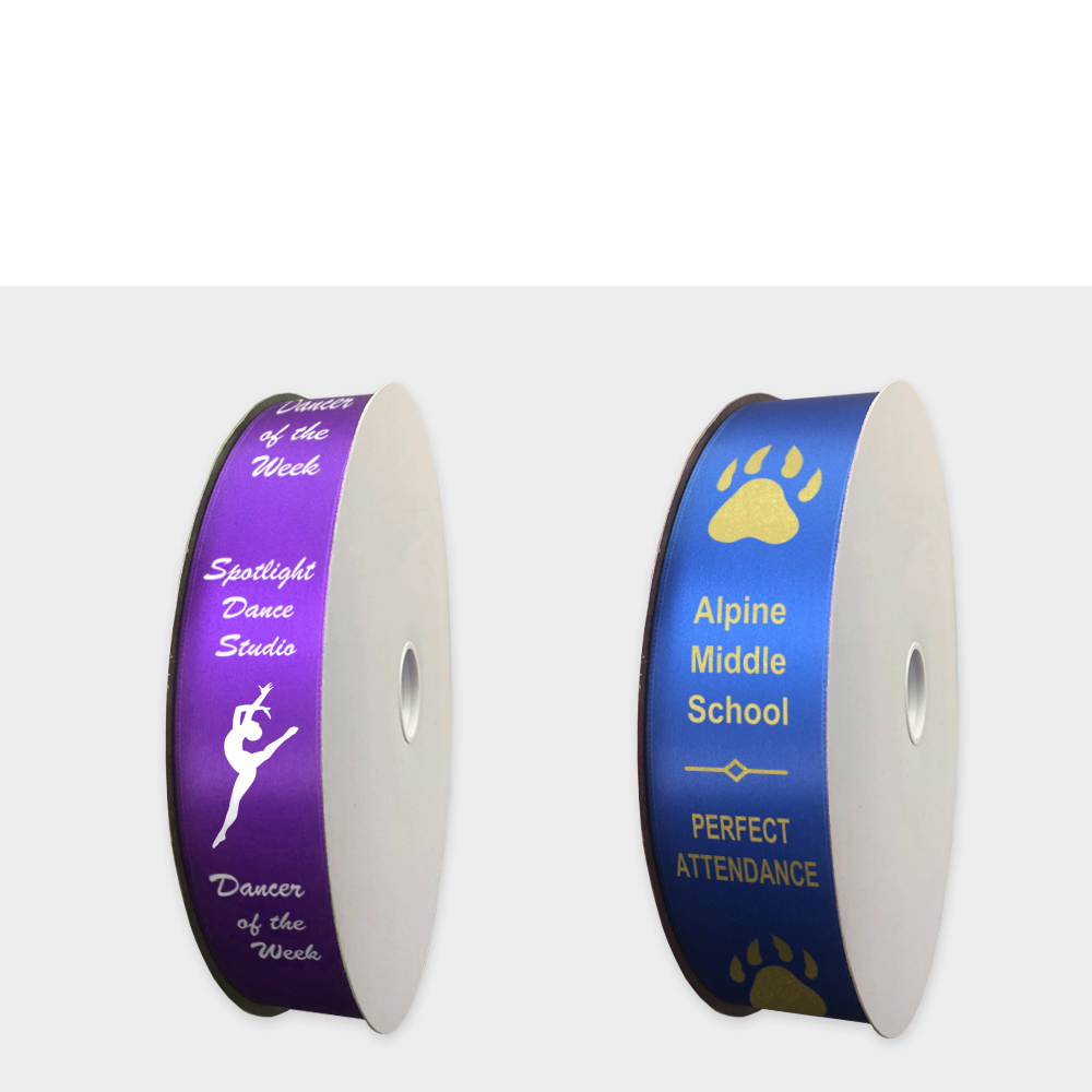Custom Rolls of Ribbon Custom Rolls of Ribbon